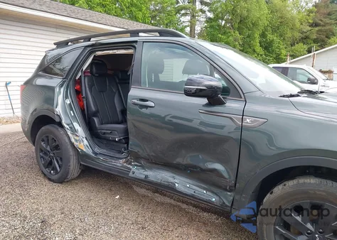 2023 Kia Sorento X-Line S из США, поврежденный, VIN 5XYRLDLC9PG230491